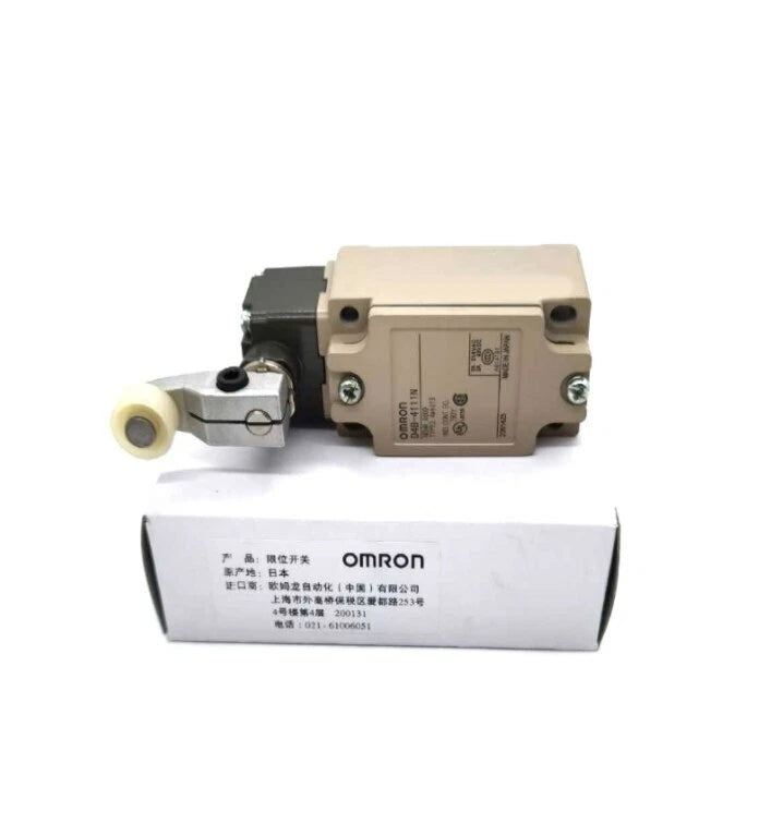 Omron D4B-4117N Limit Switch 250VAC 10A Roller Lever