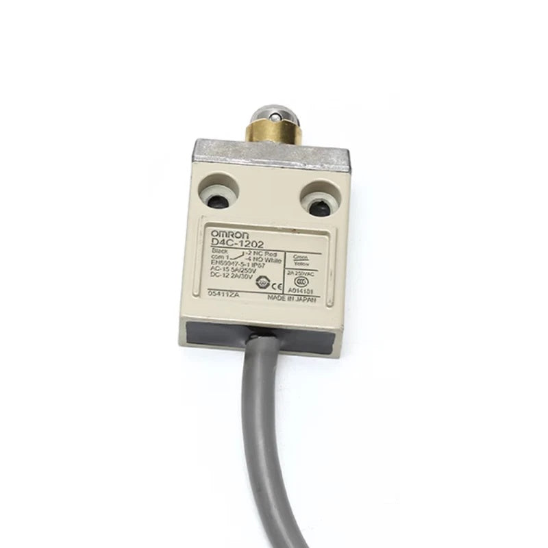 Omron D4C-1202 Limit Switch 24VDC 2A Pin Plunger