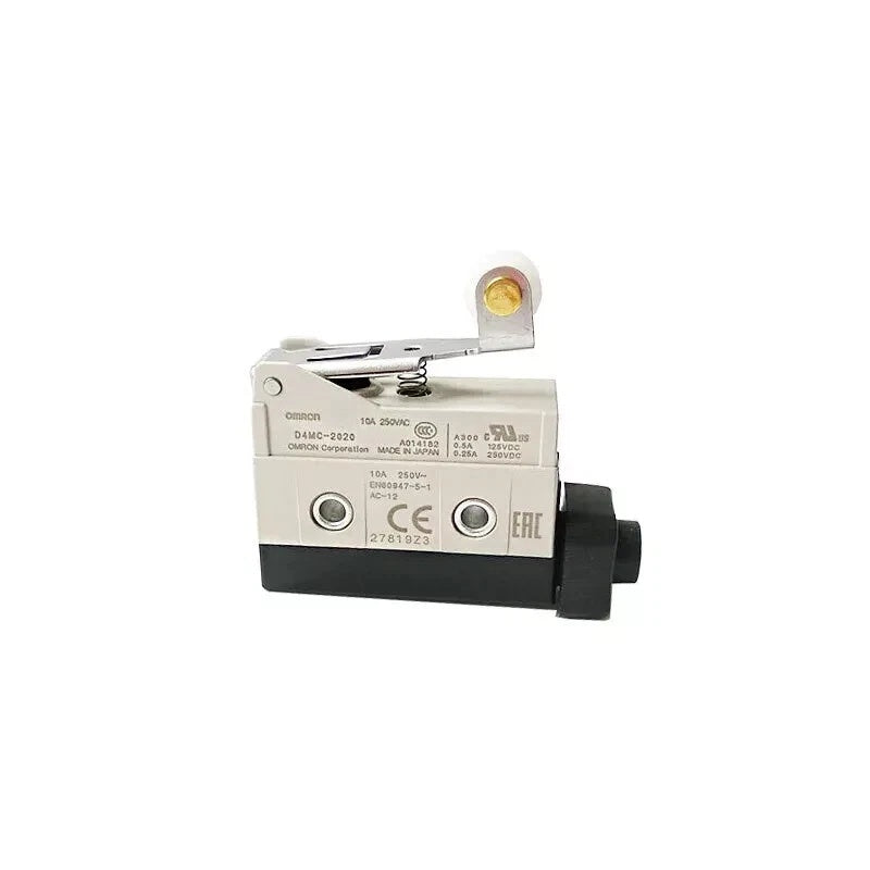 Omron D4MC-2020 Limit Switch 250VAC 10A Roller Lever