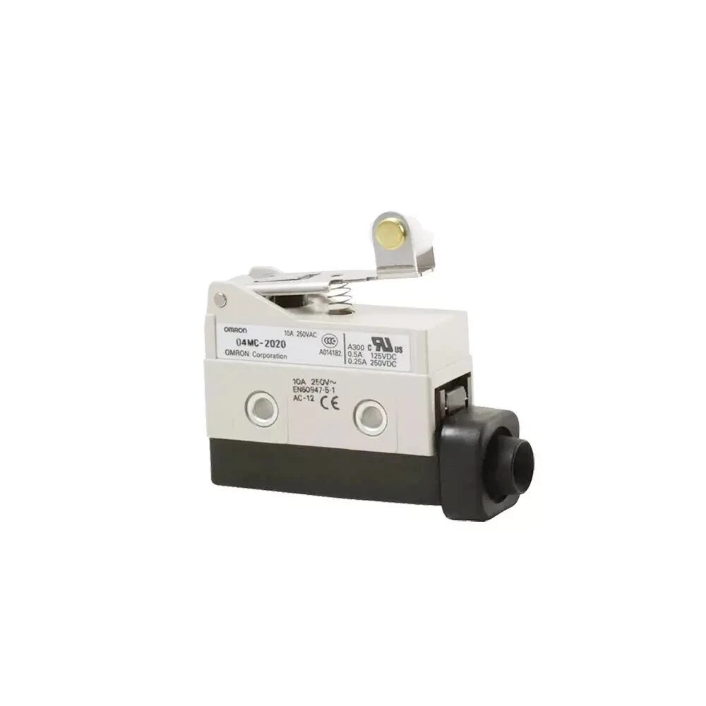 Omron D4MC-2020 Limit Switch 250VAC 10A Roller Lever