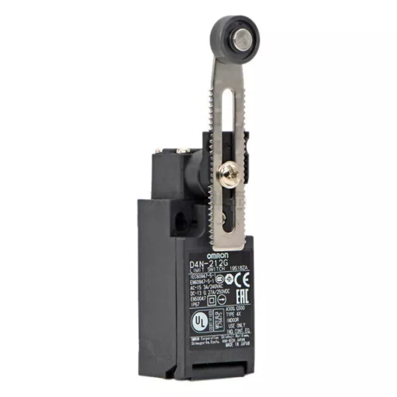 Omron D4N-212G Limit Switch 250VAC 10A Roller Lever