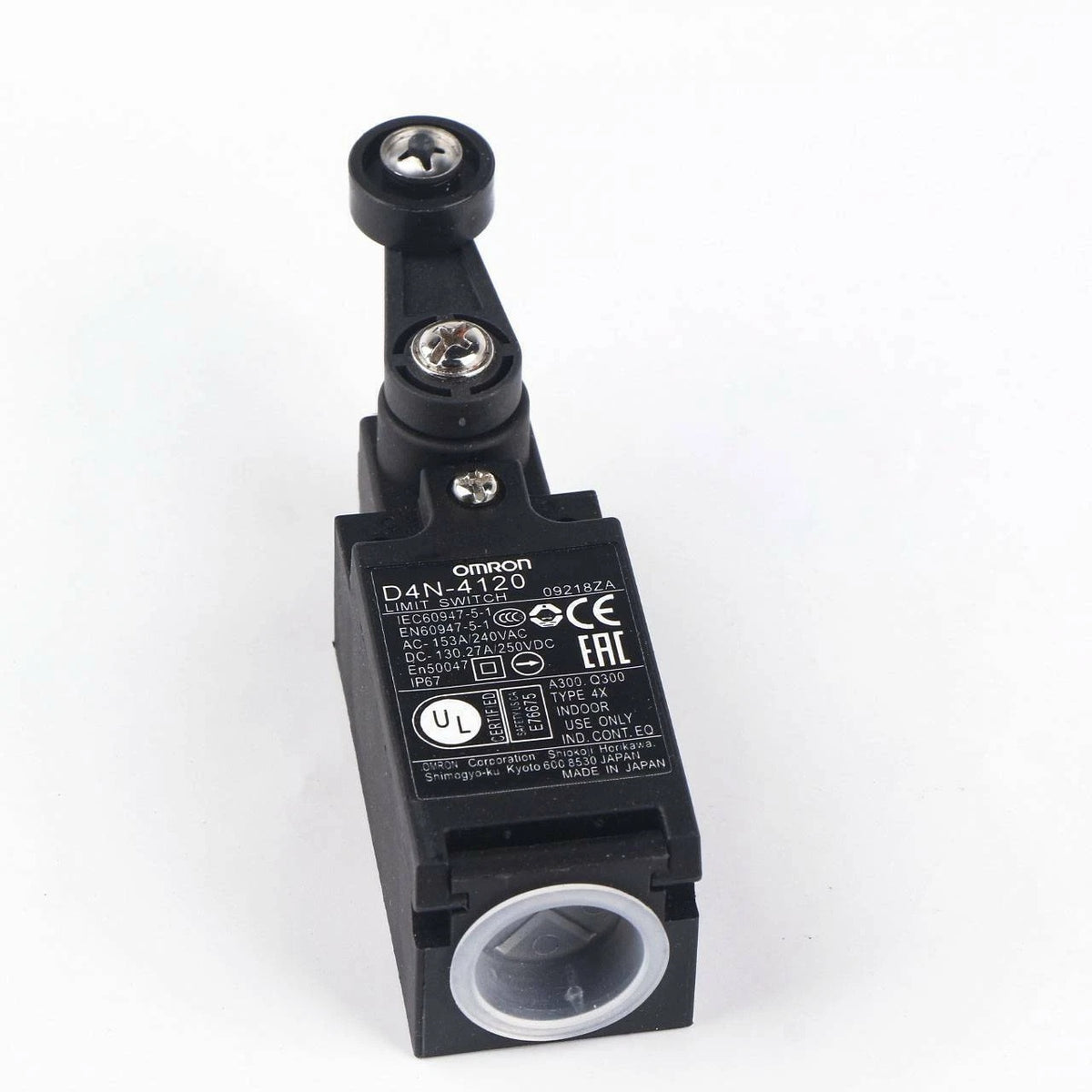 Omron D4N-4120 Limit Switch 250VAC 10A Roller Lever