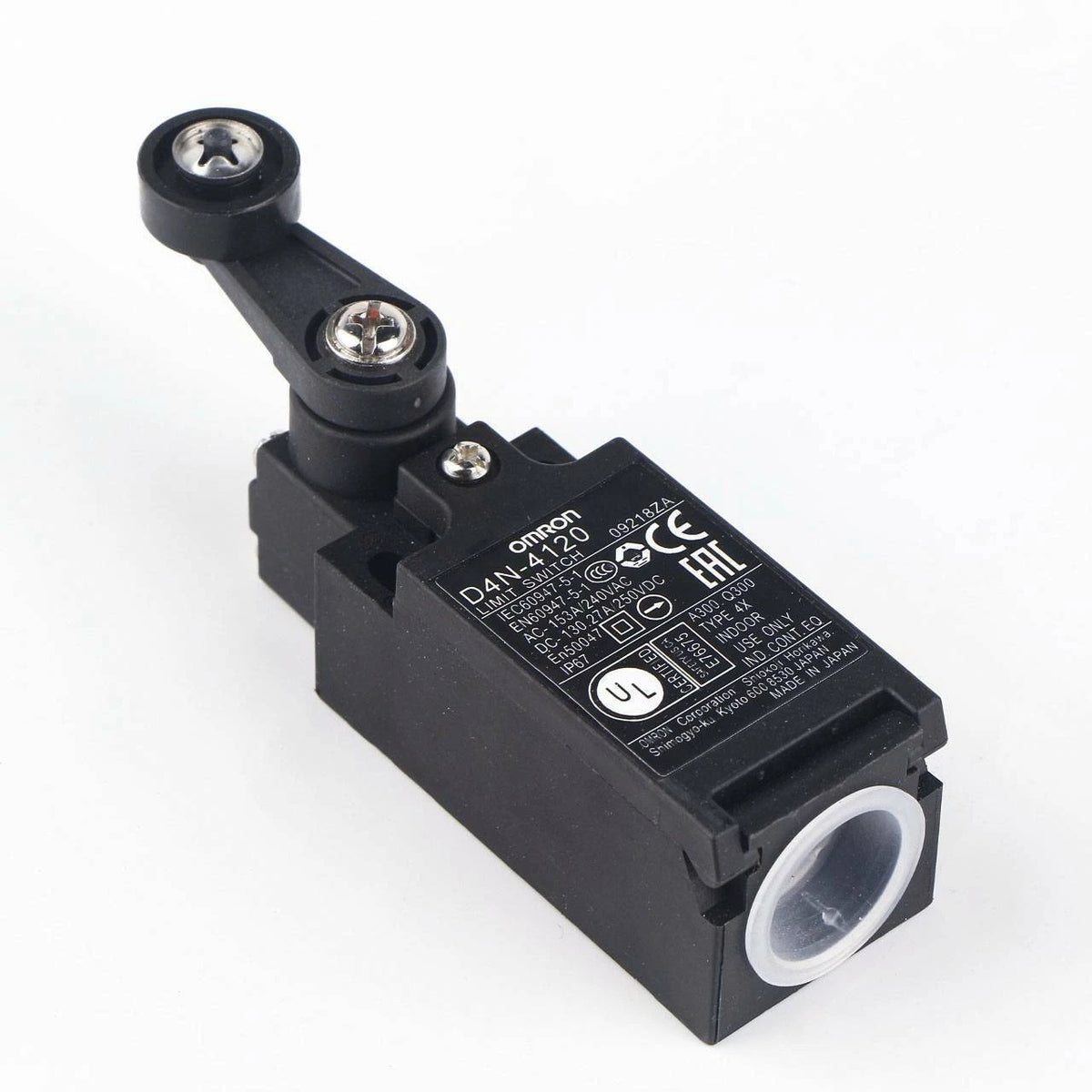 Omron D4N-4120 Limit Switch 250VAC 10A Roller Lever