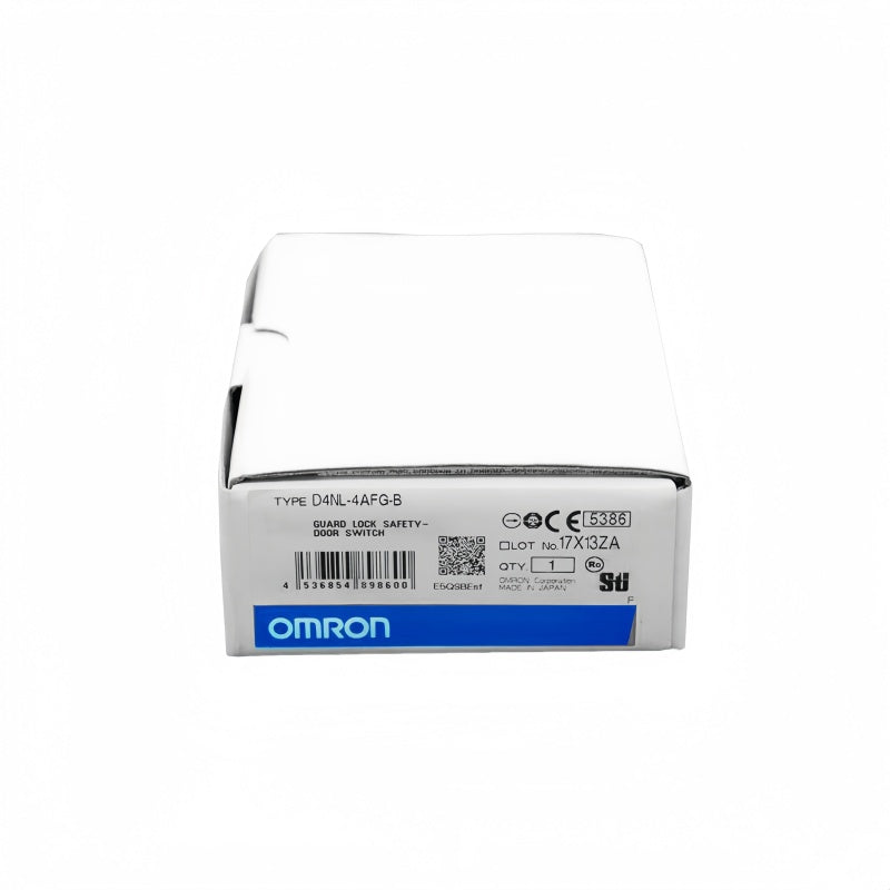 Omron D4NL-4CFA-B Guard Lock Safety Switch with 1300 N Holding Force for Machine Guard Doors
