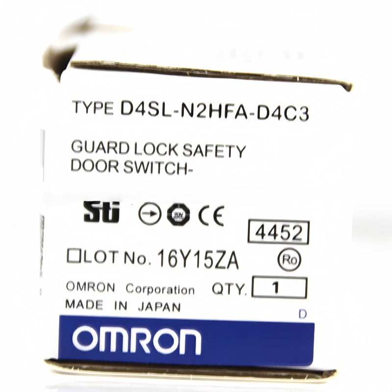 Omron D4SL-N2HFA-D4C3 Switch with 1300 N Holding Force for Machine Guarding
