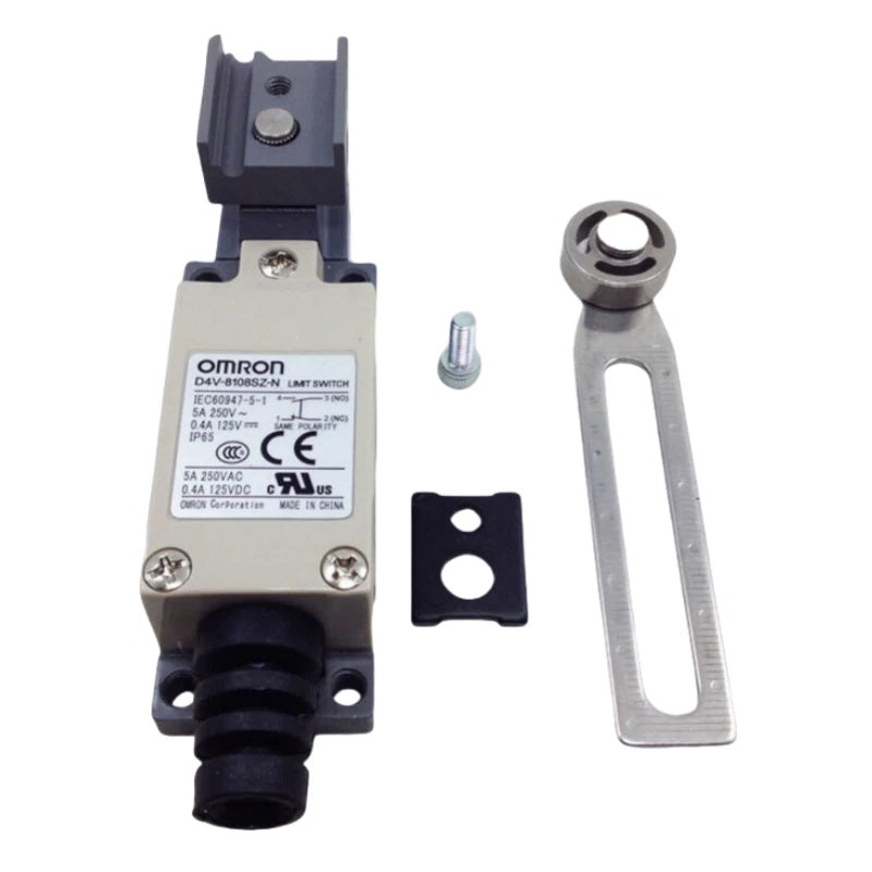 Omron D4V-8108SZ-N Limit Switch 250VAC 10A Roller Lever