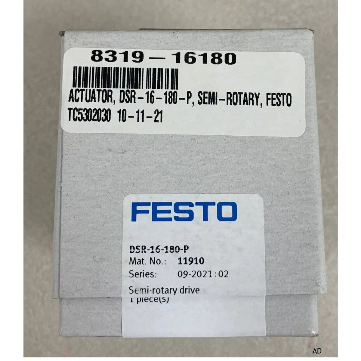 FESTO DSR-16-180-P Semi-Rotary Drive 180° 2Nm M5