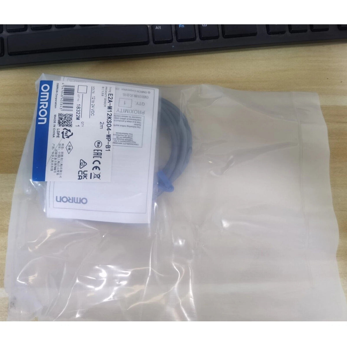Omron E2A-M12KS04-WP-B1 Proximity Switch 4mm PNP NO 10-30VDC