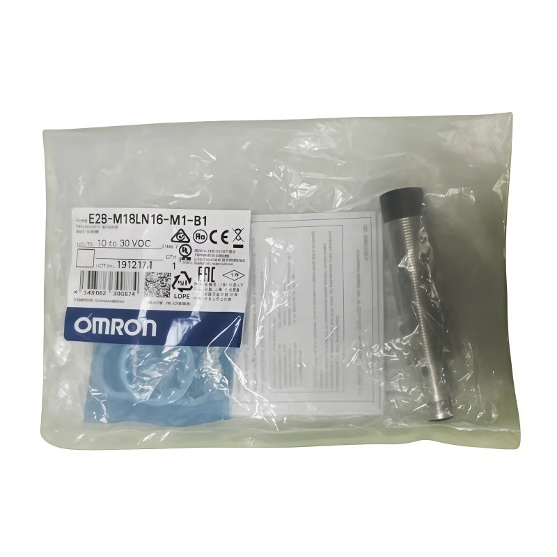 Omron E2B-M18LN16-M1-B1 Proximity Switch 16mm PNP NO 10-30VDC