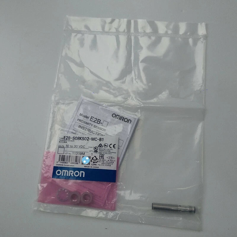 Omron E2B-S08KS02-MC-B1 Proximity Switch 2mm PNP NO 10-30VDC