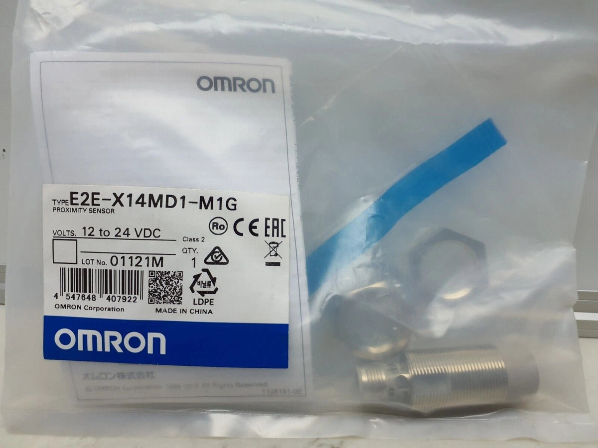 Omron E2E-X14MD1-M1G Proximity Sensor 14mm NO 10-30VDC M18