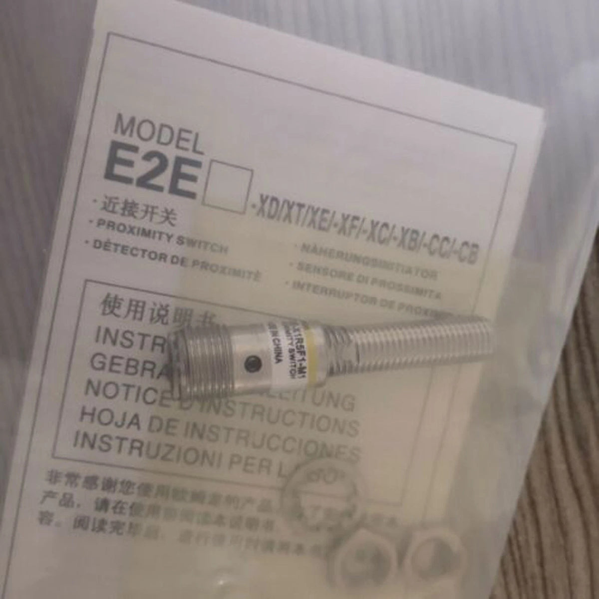 Omron E2E-X1R5F1-M1 Proximity Sensor 1.5mm PNP-NO 10-30VDC