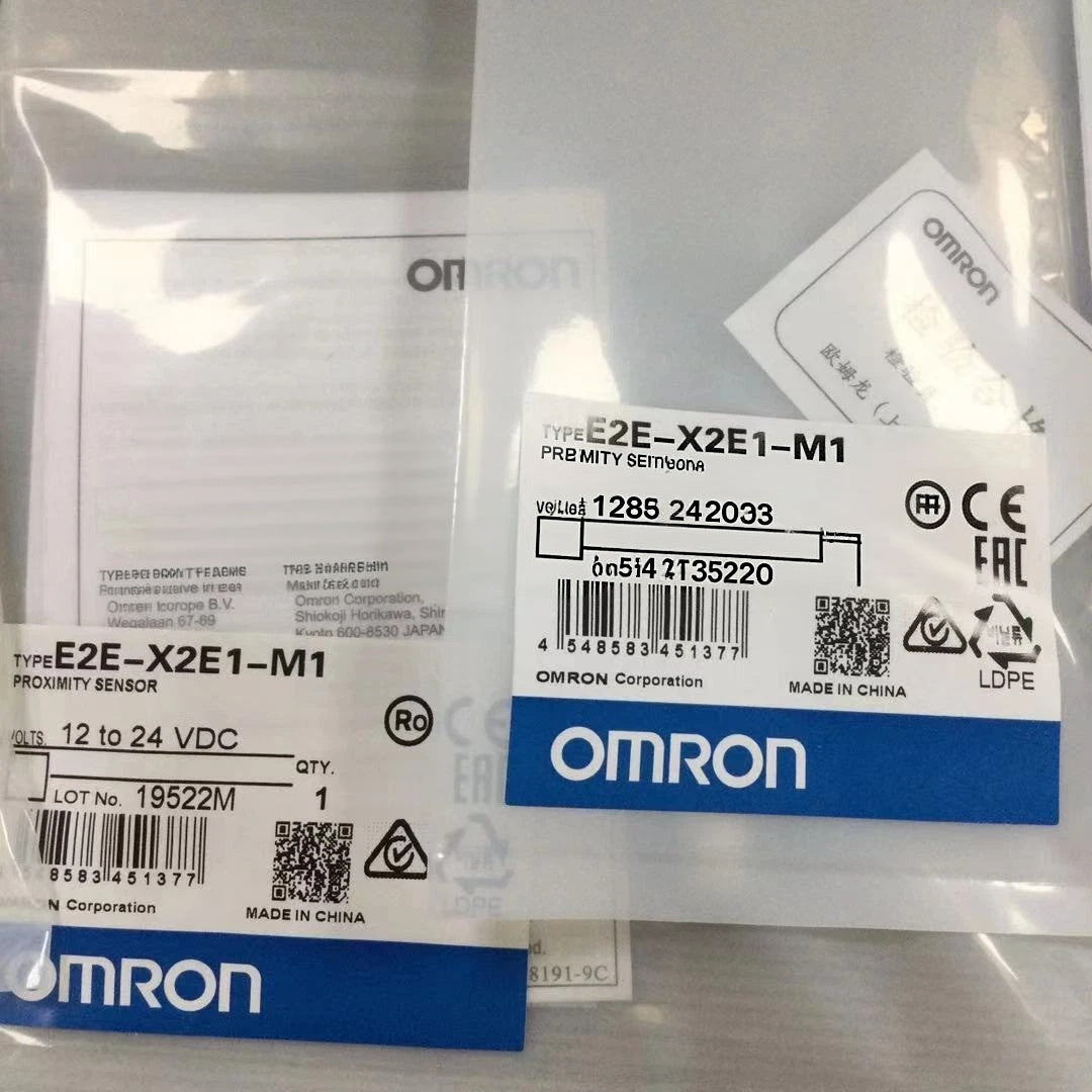 Omron E2E-X2E1-M1 Proximity Switch 2mm 10-30VDC