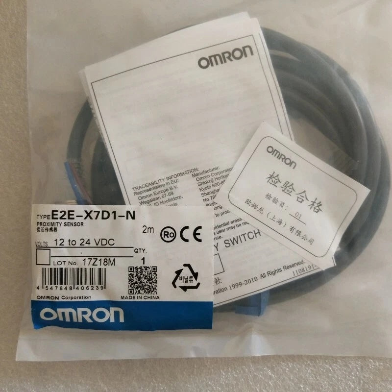 Omron E2E-X7D1-N Inductive Proximity Switch 7mm 12-24VDC DC 2-Wire
