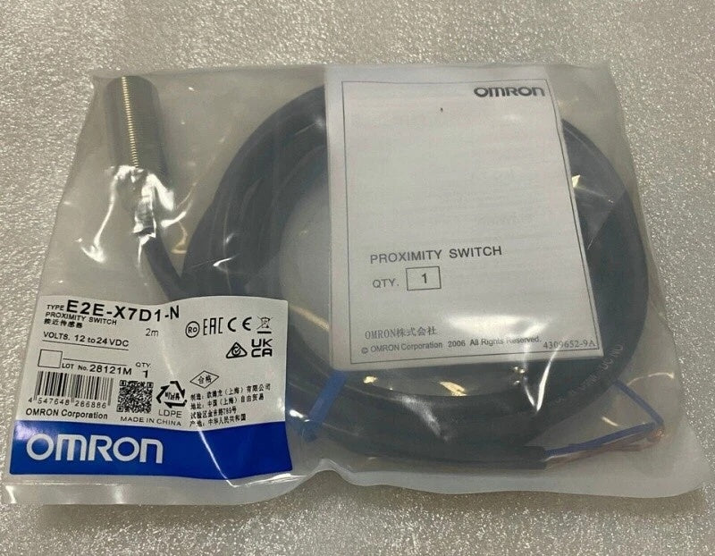 Omron E2E-X7D1-N Inductive Proximity Switch 7mm 12-24VDC DC 2-Wire