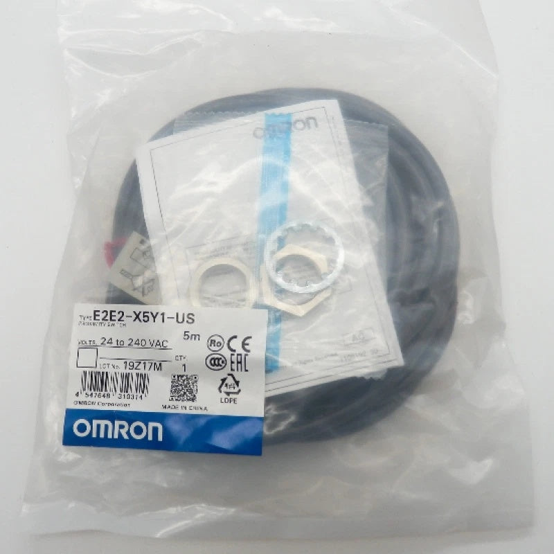 Omron E2E2-X5Y1-US Proximity Switch 5mm 100-240VAC