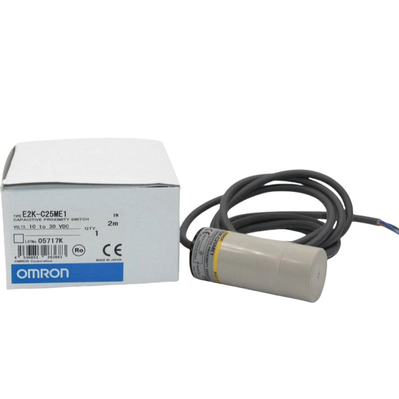 Omron E2K-C25ME1 Capacitive Proximity Sensor 25mm NPN NO 10-30VDC