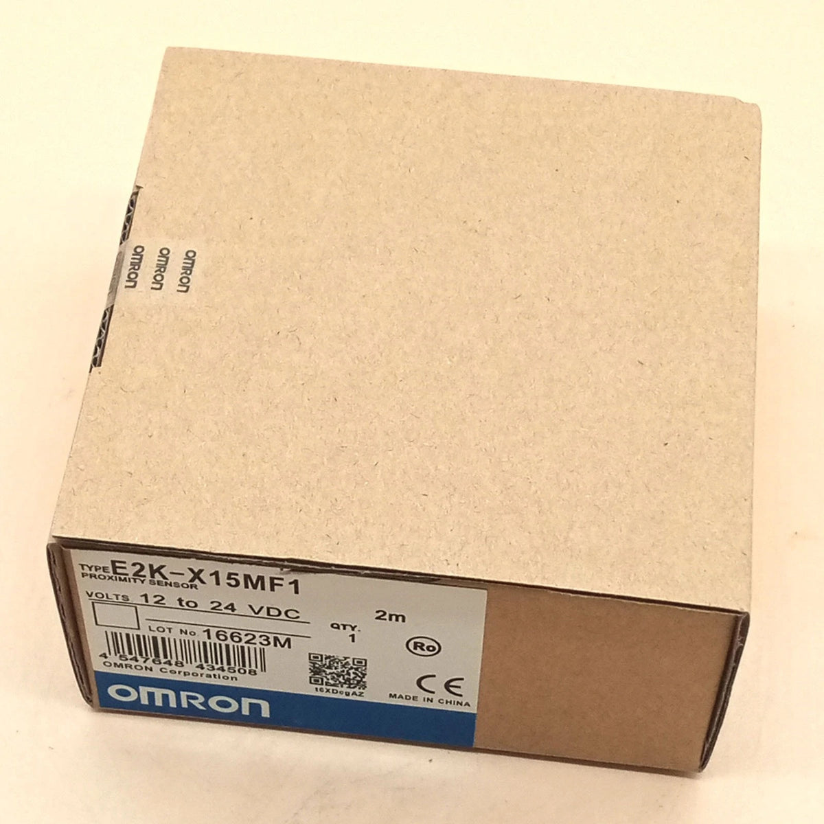 Omron E2K-X15MF1 Capacitive Proximity Sensor 15mm PNP NO 10-30VDC