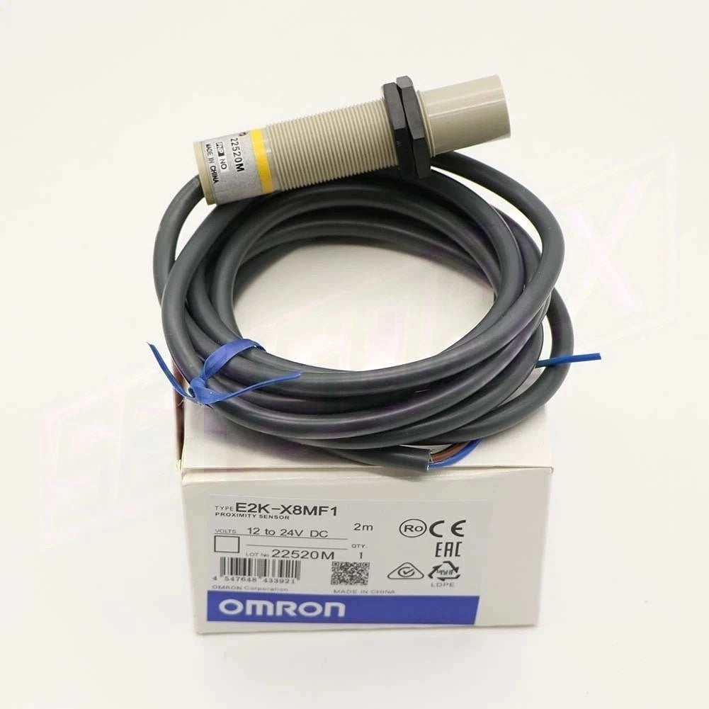 Omron E2K-X8MF1 Capacitive Proximity Switch 8mm PNP NO 10-30VDC