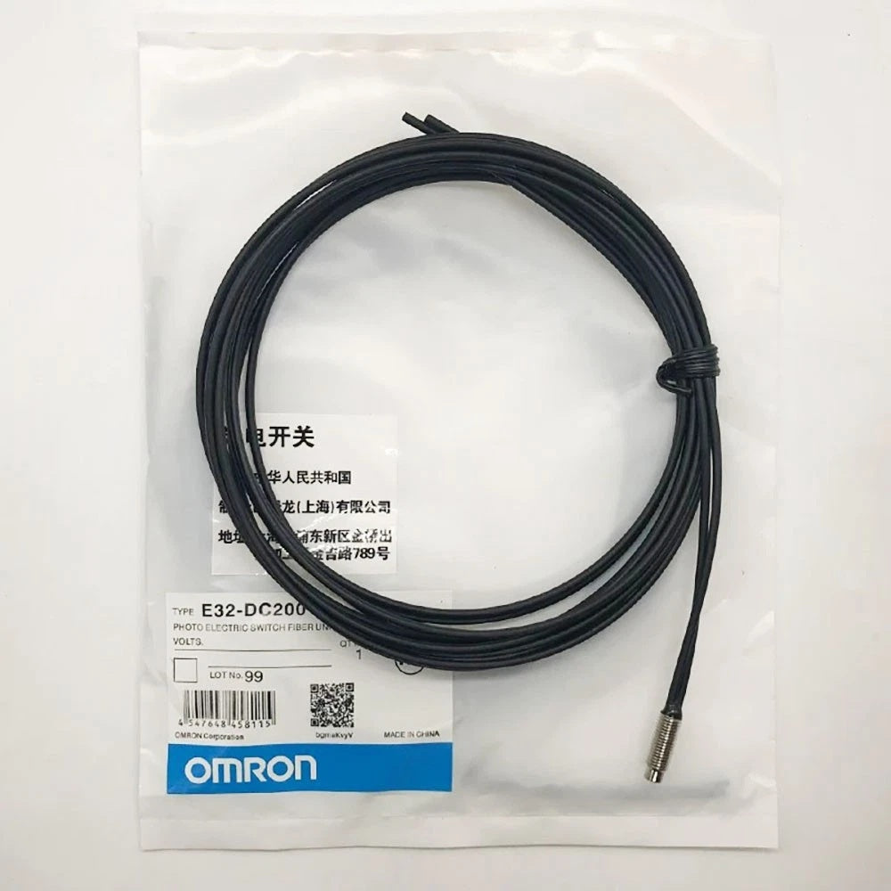 Omron E32-DC200 Photoelectric Sensor Diffuse Reflective Fiber Unit