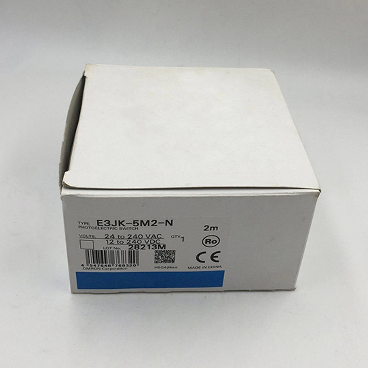 Omron E3JK-5M2-N Photoelectric Sensor 5m Dark-ON Relay
