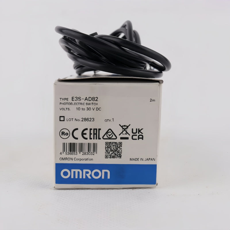 Omron E3S-AD82 Photoelectric Sensor for Industrial Automation Applications