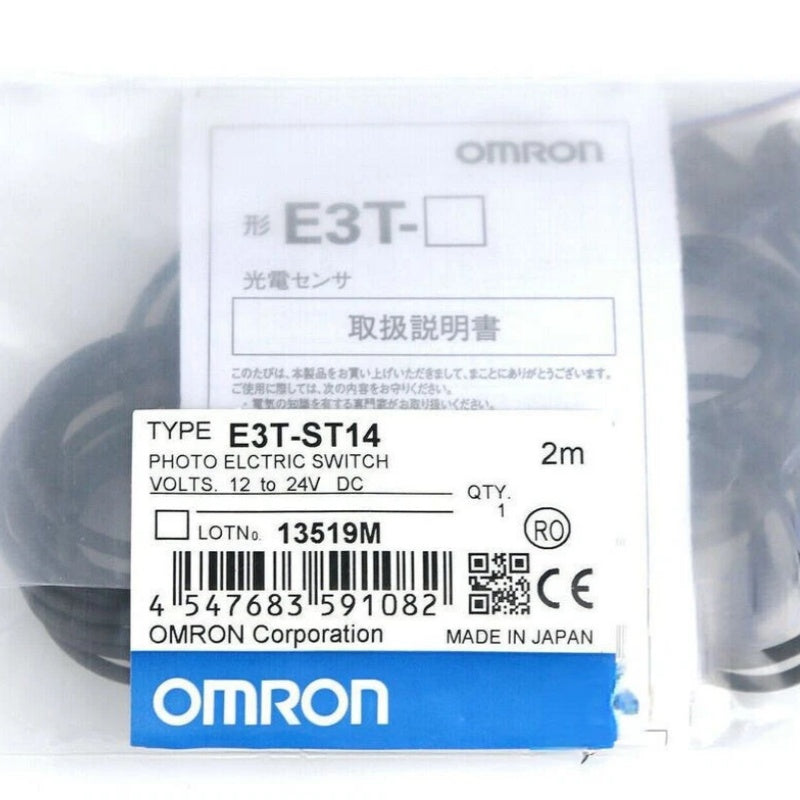 Omron E3T-ST14 Switch Photoelectric Sensor for Industrial Automation
