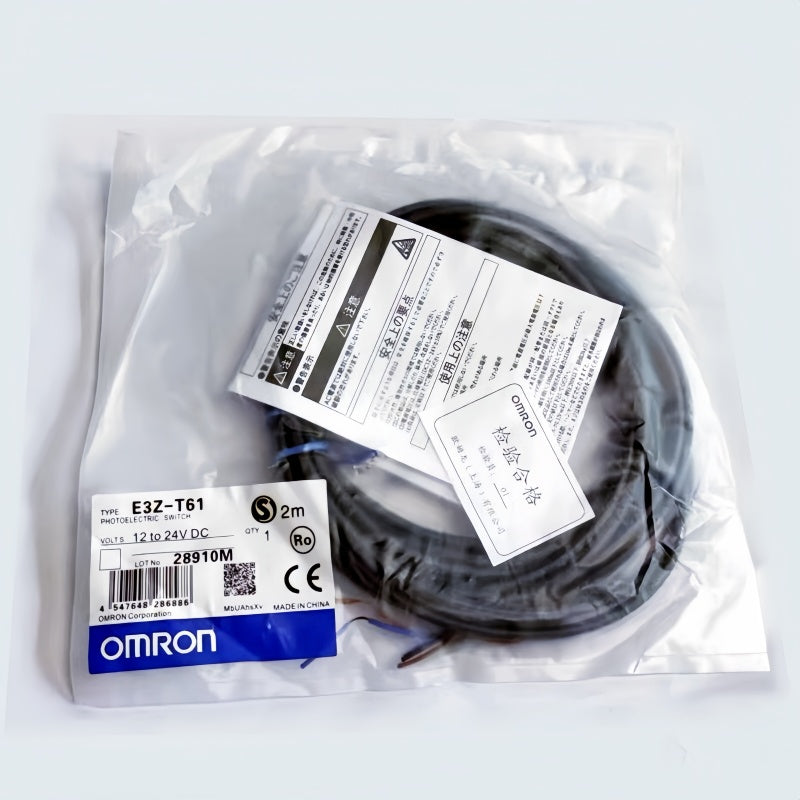 Omron E3Z-T61 Switch Through-Beam Sensor for Industrial Automation