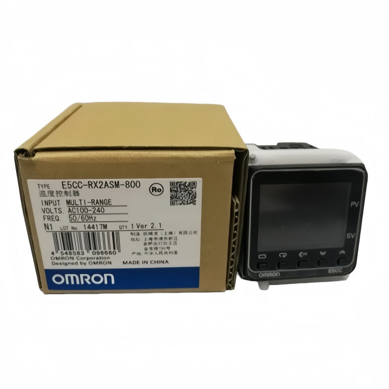 Omron E5CC-RX2ASM-800 Temperature Controller for Industrial Control Applications