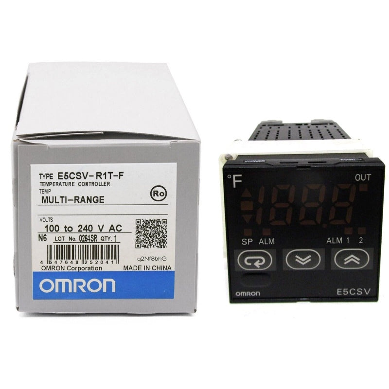 Omron E5CSV-R1T-F Temperature Controller for Industrial Control Applications