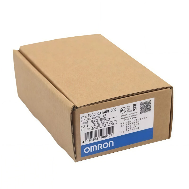 Omron E5GC-QX1A6M-000 Controller for Industrial Temperature Control Applications