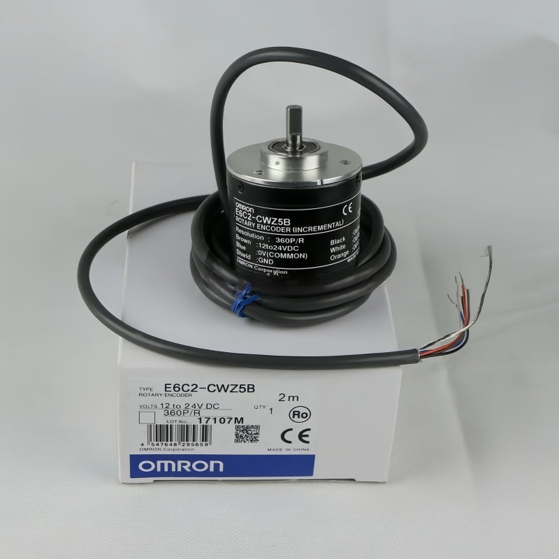 Omron E6C2-CWZ5B Rotary Encoder for Industrial Automation Applications