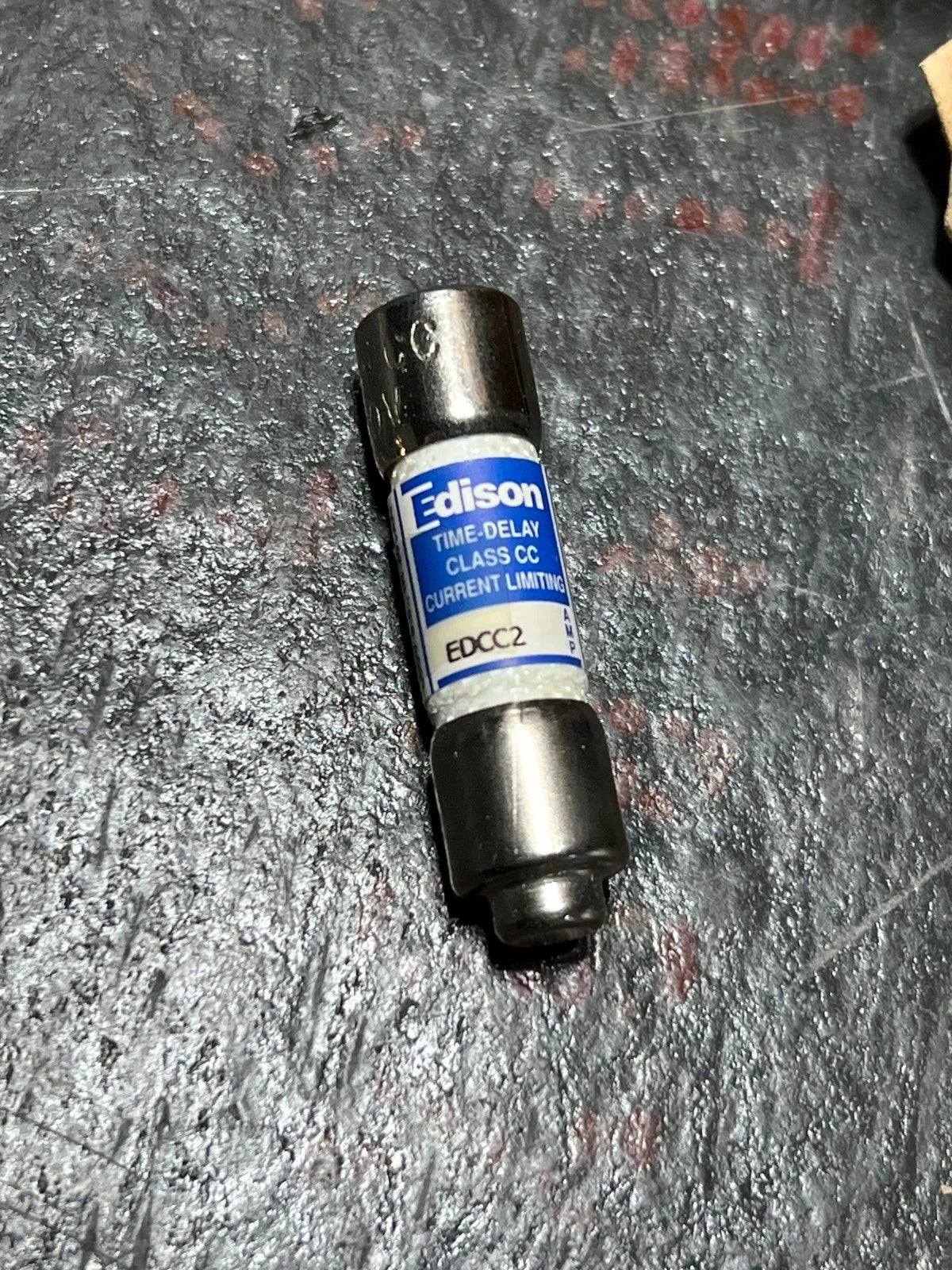 Bussmann EDCC-2 Class CC Time-Delay Fuse 2A 600VAC 300VDC