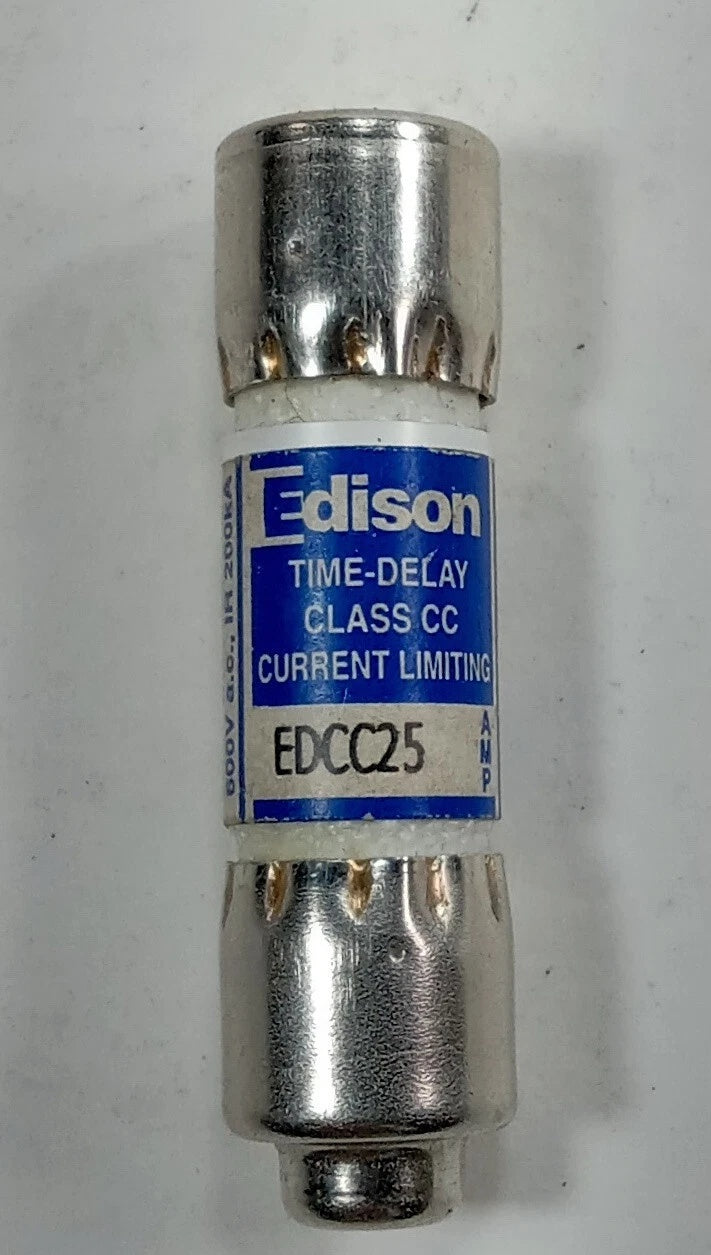 Bussmann EDCC-25 Class CC Time-Delay Fuse 25A 600VAC