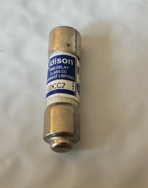 Bussmann EDCC-2 Class CC Time-Delay Fuse 2A 600VAC 300VDC