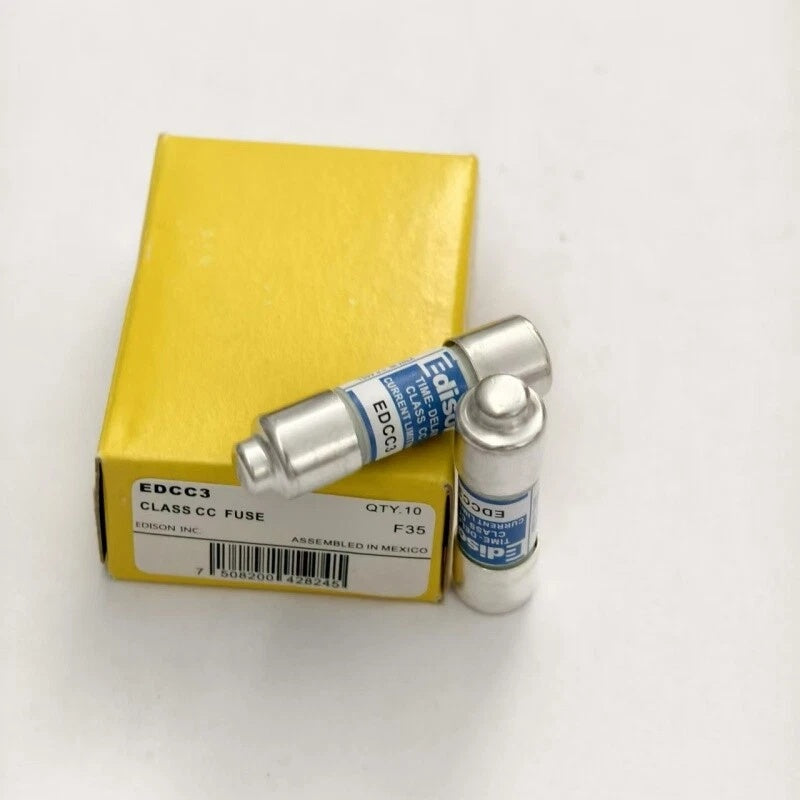 Bussmann EDCC-3 Class CC Time-Delay Fuse 3A 600VAC 150VDC
