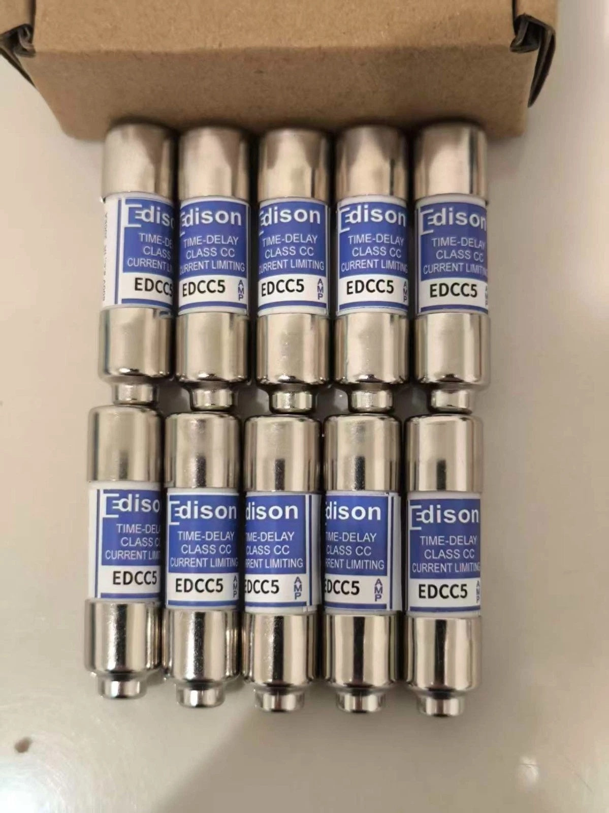 Bussmann EDCC-5 Class CC Time-Delay Fuse 5A 600VAC