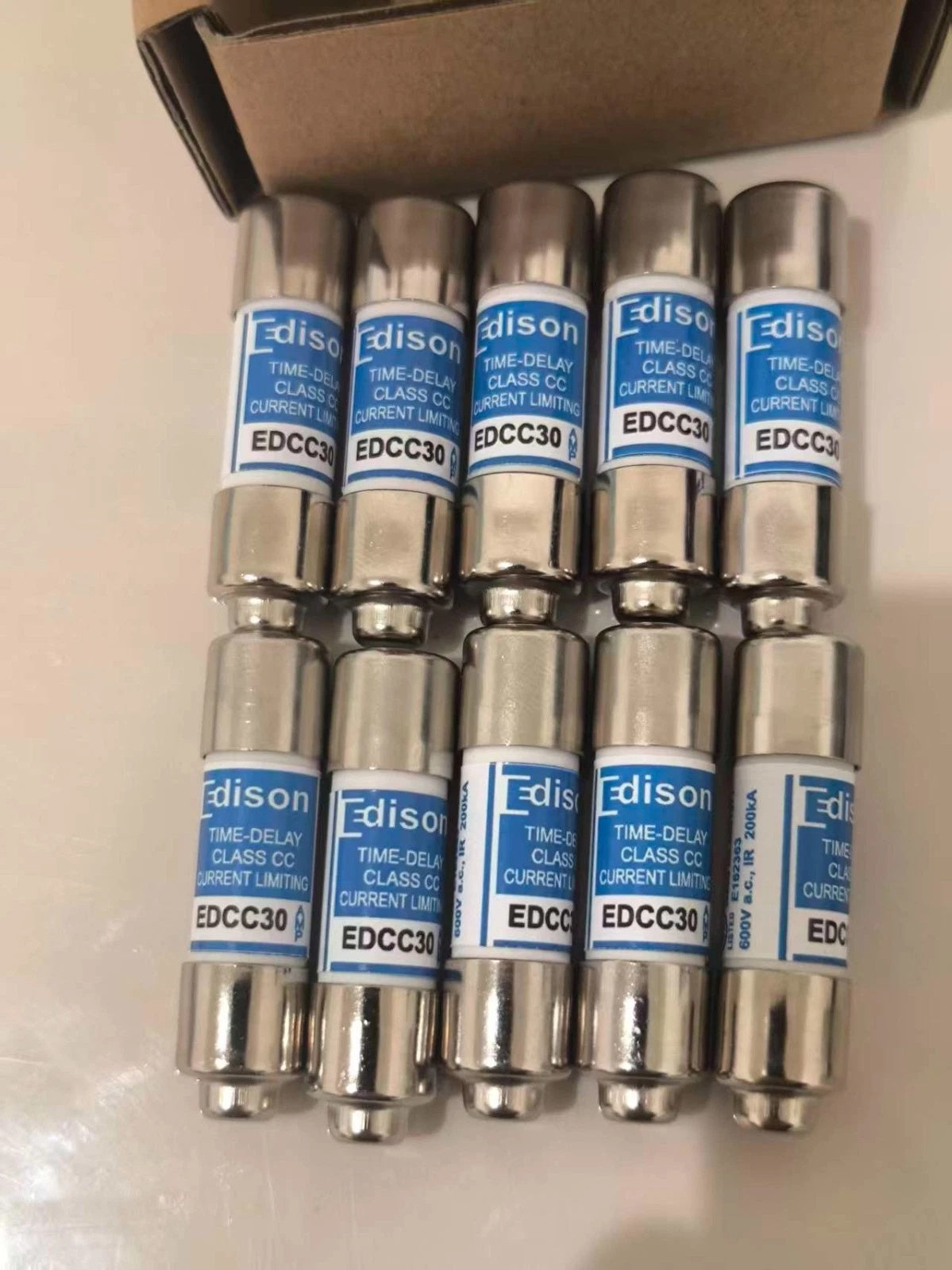 Bussmann EDCC-6 Class CC Time-Delay Fuse 600VAC 6A