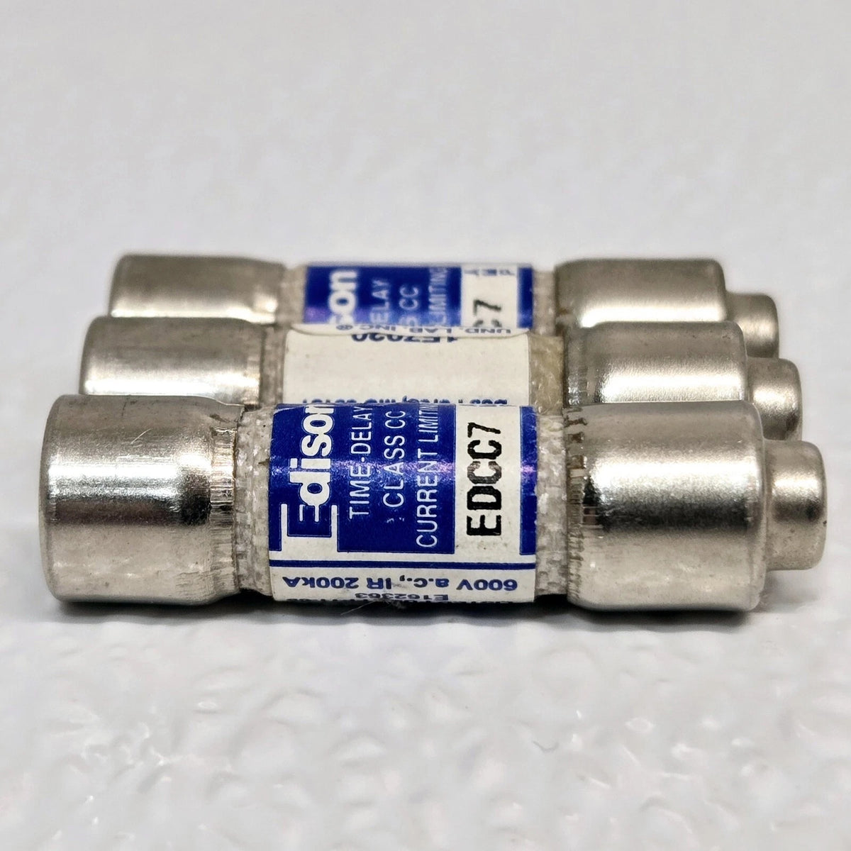 Bussmann EDCC-7 Class CC Time-Delay Fuse 7A 600VAC/300VDC