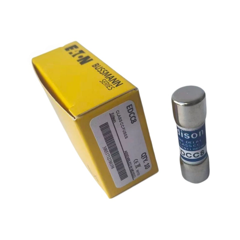 Bussmann EDCC-8 Class CC Time-Delay Fuse 8A 600VAC