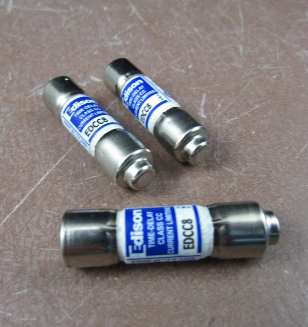 Bussmann EDCC-8 Class CC Time-Delay Fuse 8A 600VAC