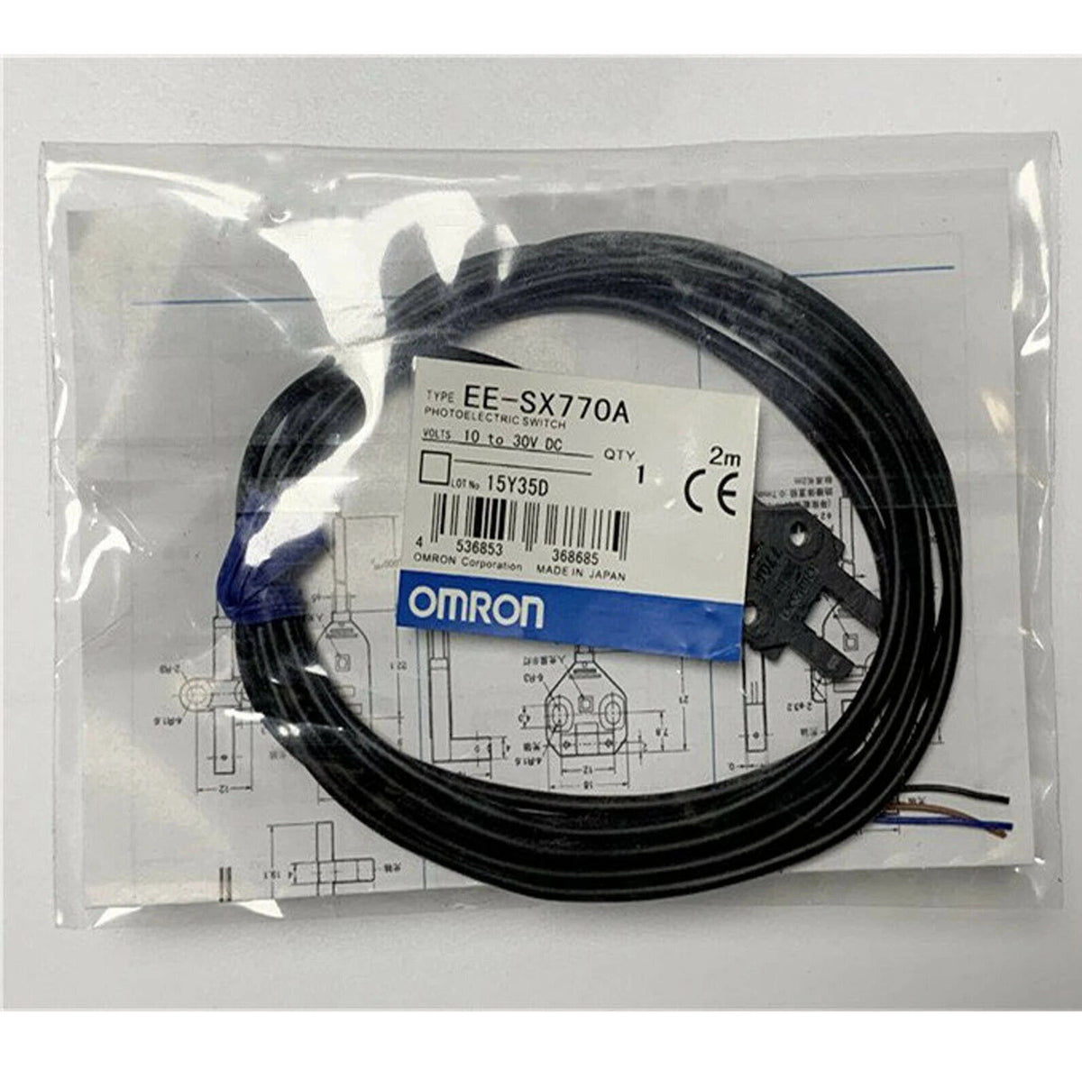 Omron EE-SX770A Photomicrosensor 5mm NPN 5-24 VDC
