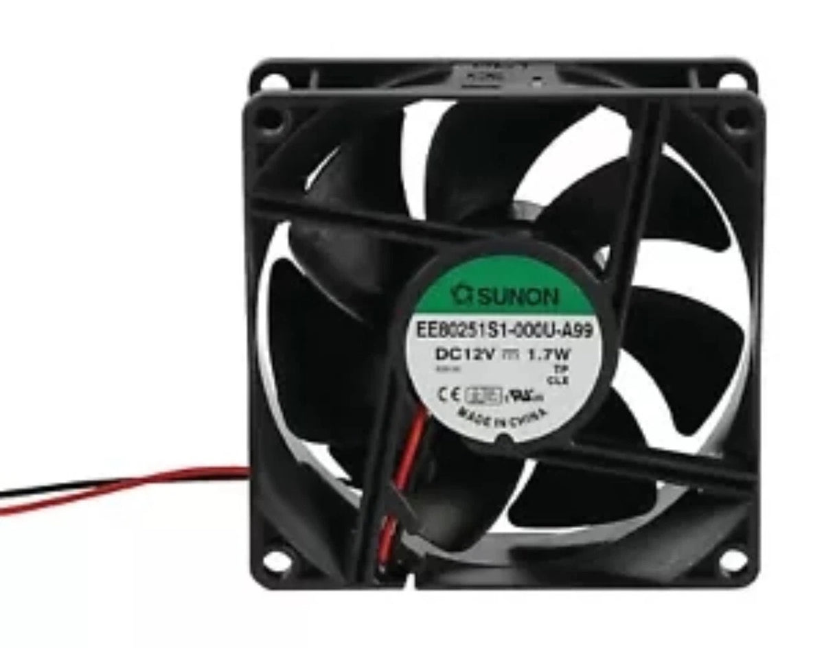 SUNON EE80251S1-000U-A99 DC Axial Fan 12VDC 80x80x25mm 1.7W