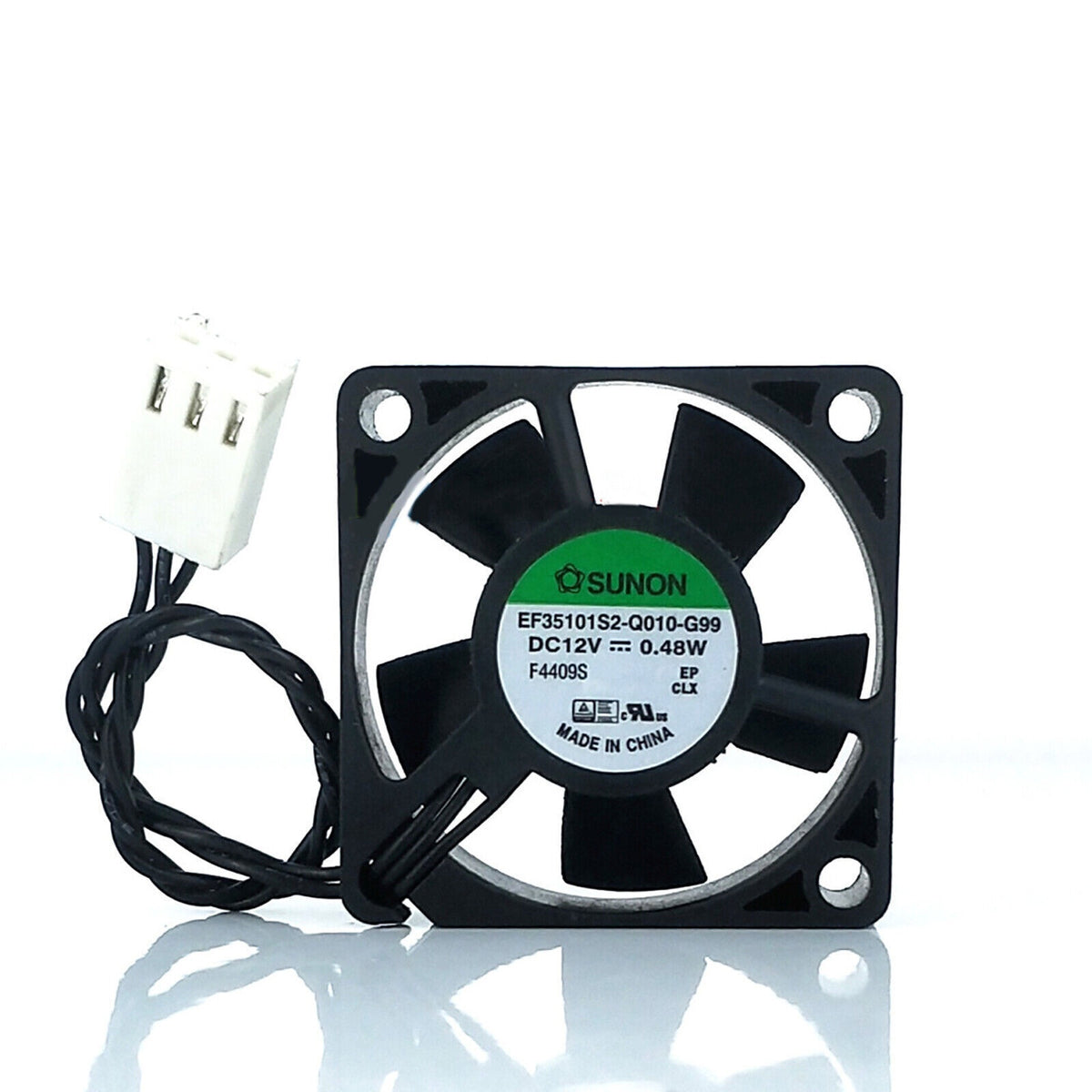 SUNON EF35101S2-Q010-G99 DC Axial Fan 12VDC 35x35x10mm 0.48W