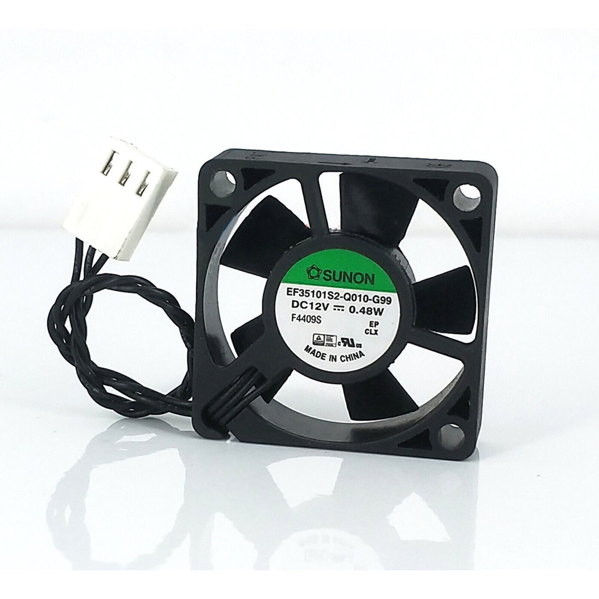 SUNON EF35101S2-Q010-G99 DC Axial Fan 12VDC 35x35x10mm 0.48W