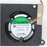 SUNON EF70151S1-C010-S9A DC Blower Fan 12VDC 70x70x15mm 4.8W