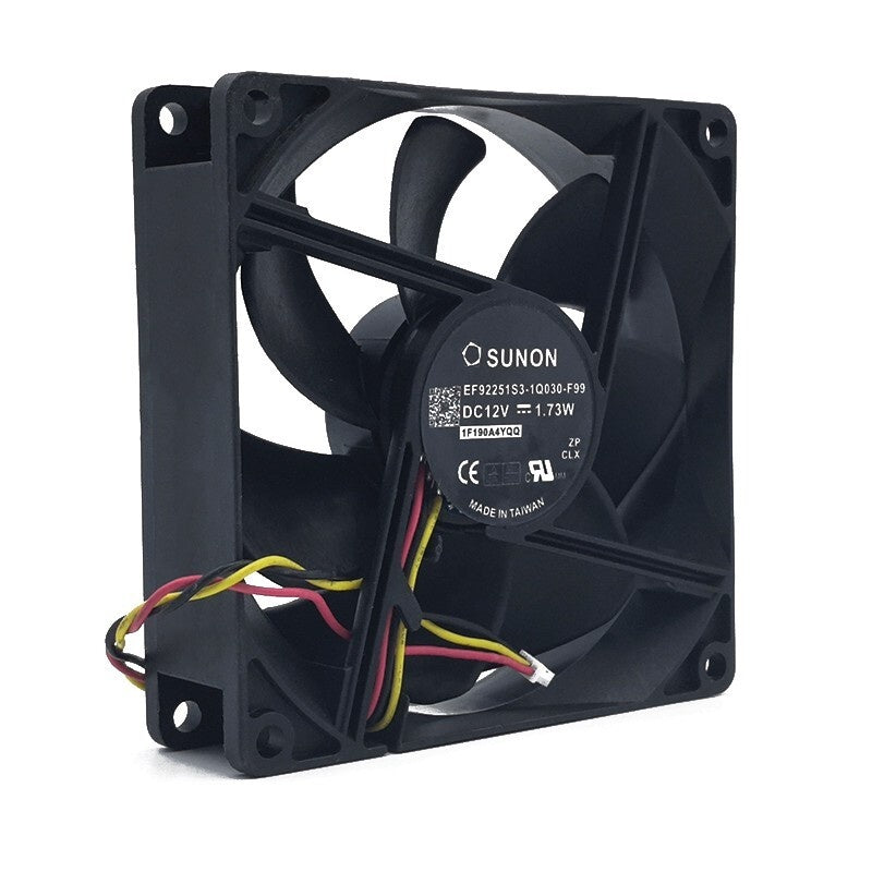 SUNON EF92251S3-1Q030-F99 DC Axial Fan 12VDC 92x92x25mm 1.73W