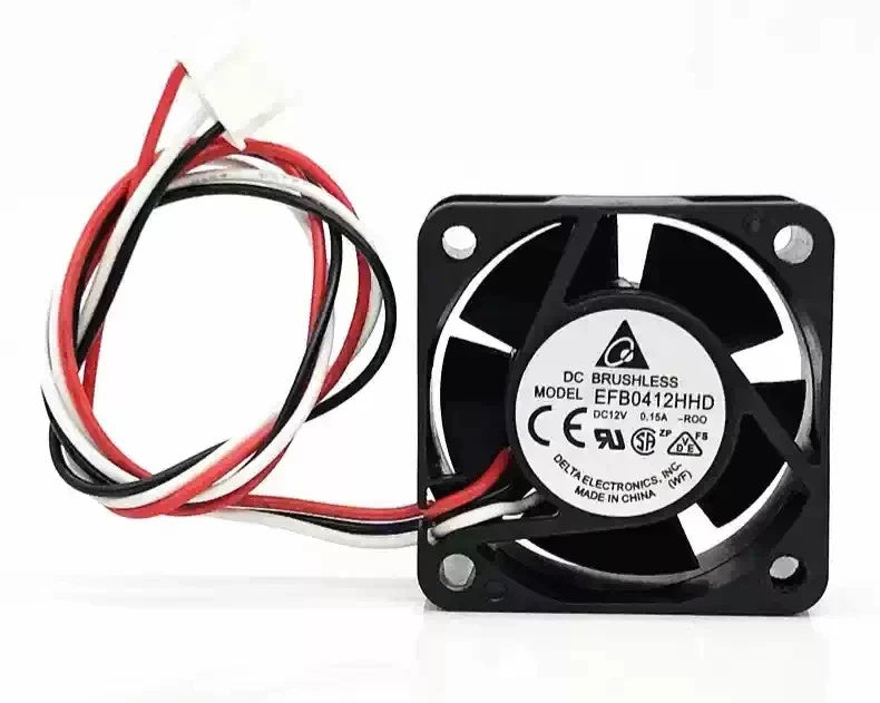 Delta Electronics EFB0412HHD-R00 DC Axial Fan 12VDC 40x40x20mm 8200RPM