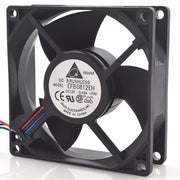 Delta Electronics EFB0812EH-F00 DC Axial Fan 12VDC 80x80x25.4mm 5000RPM