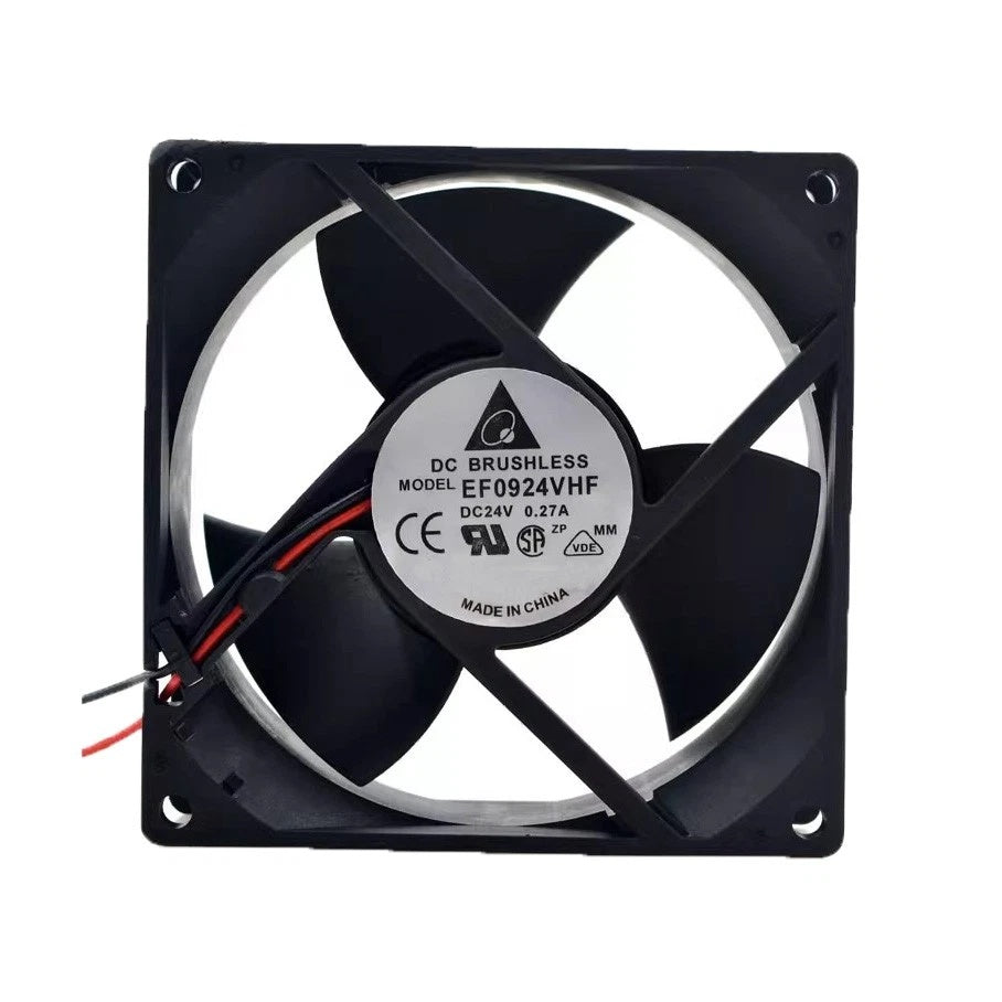 Delta Electronics EFB0924VHF DC Axial Fan 24VDC 0.27A 92x92x32mm